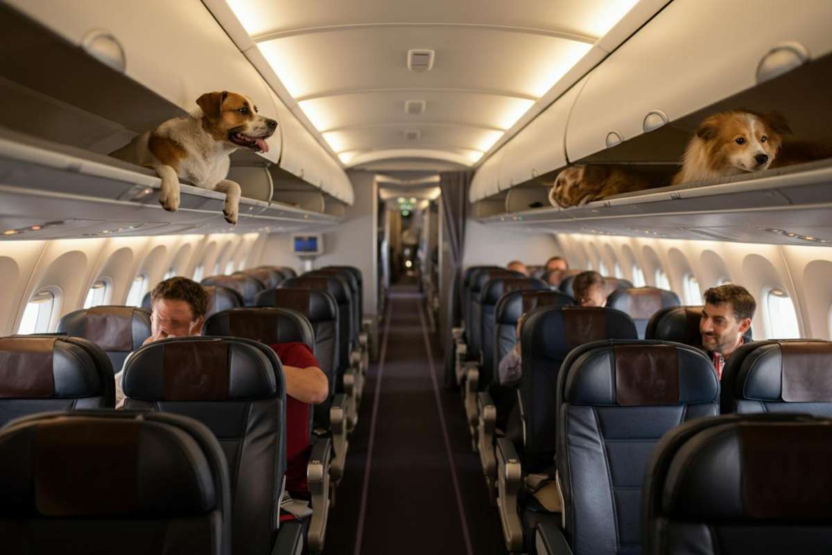 Le nuove regole per viaggiare con cani di taglia grande in aereo: cosa sapere dal 23 settembre