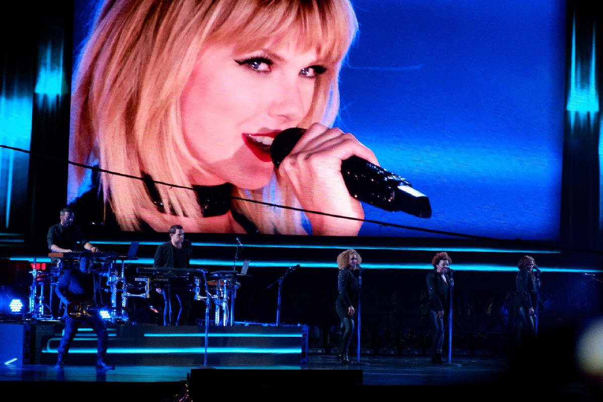 Taylor Swift durante un concerto