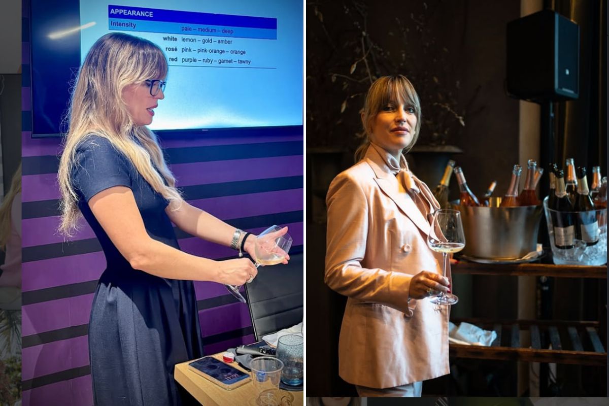 Due foto di Cristina Mercuri