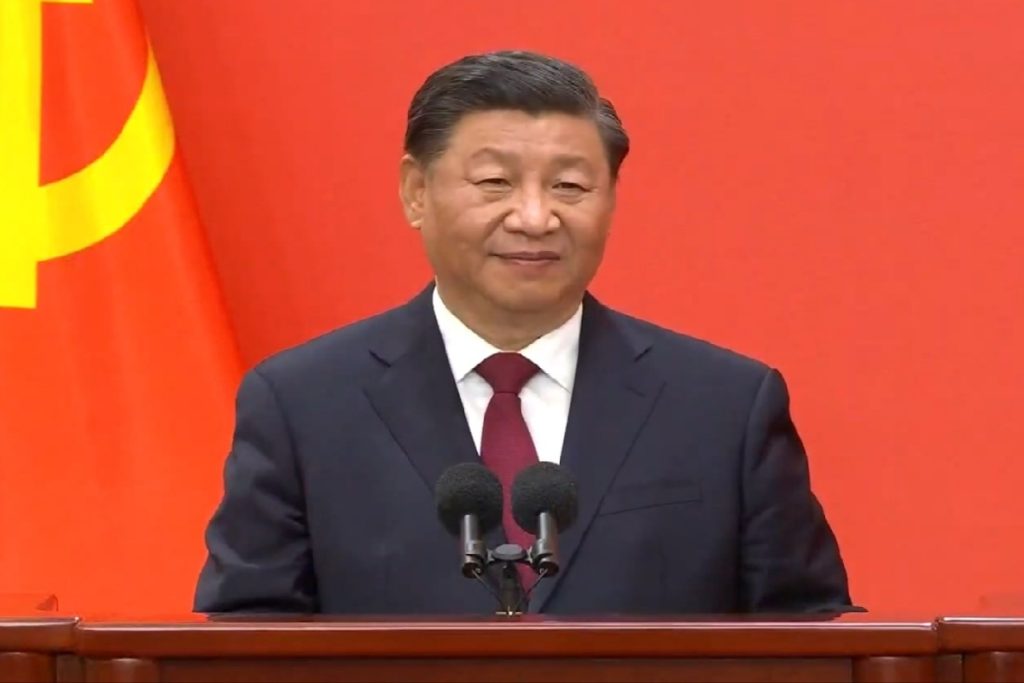 Il presidente della Cina Xi Jinping
